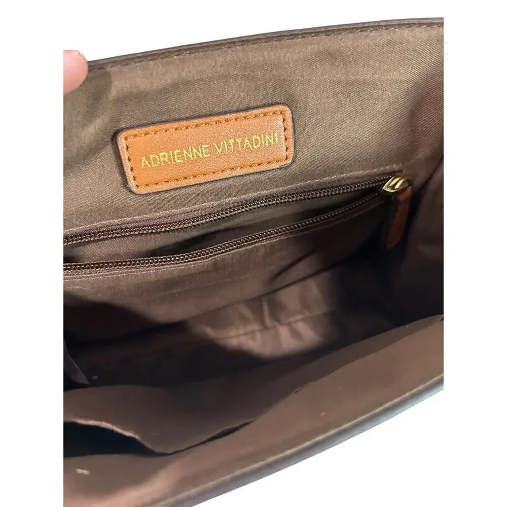 Adrienne Vittadini Top Handle Satchel‎ Bag Removable Shoulder Strap